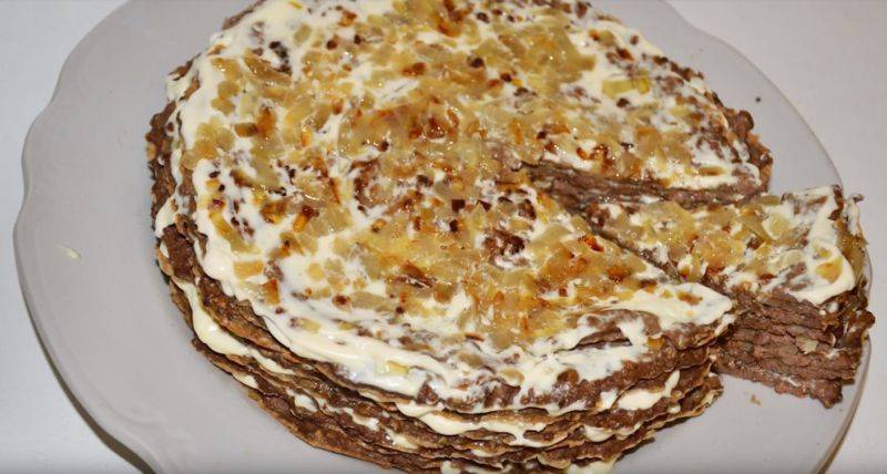 Печень с луком