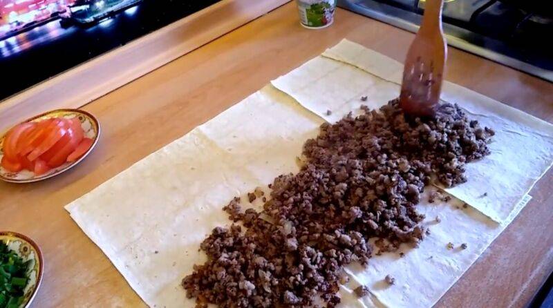 Готовим вкусный завтрак из лаваша