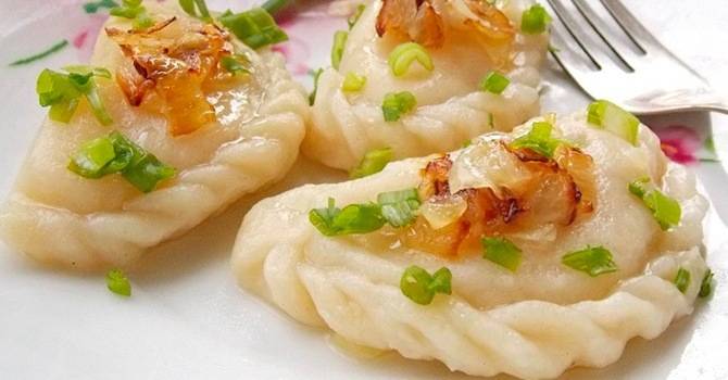 Вареники с картошкой