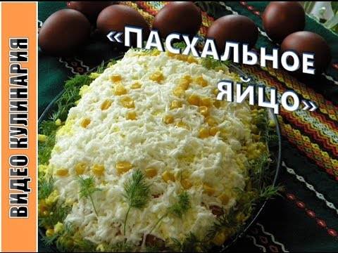 Салаты на пасху 2020
