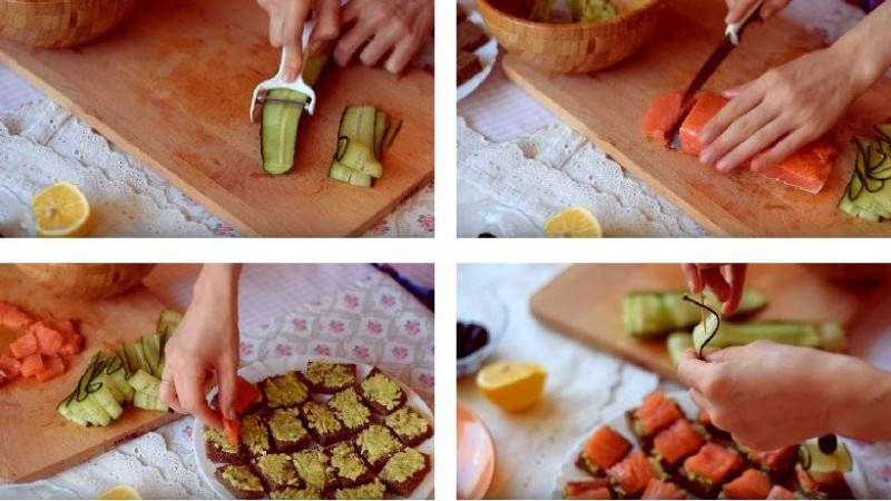 11 самых вкусных бутербродов с красной рыбой к новогоднему столу