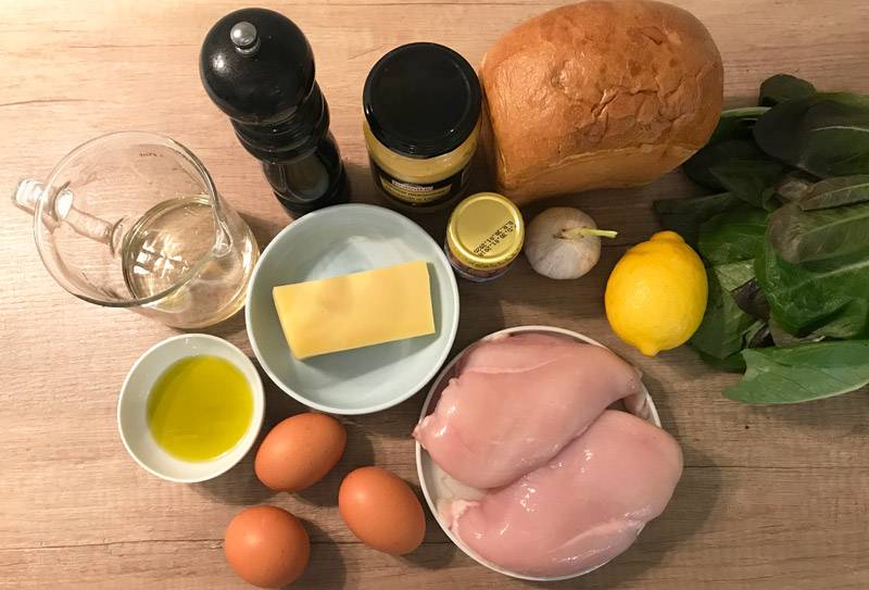 Салат цезарь с курицей в домашних условиях