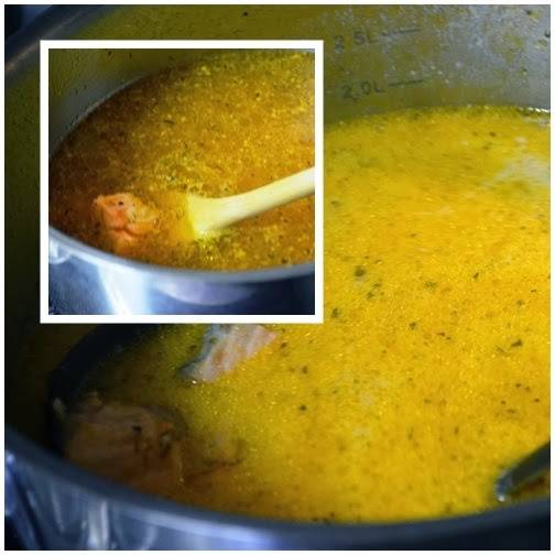 Рыбный суп со сливками и овощами