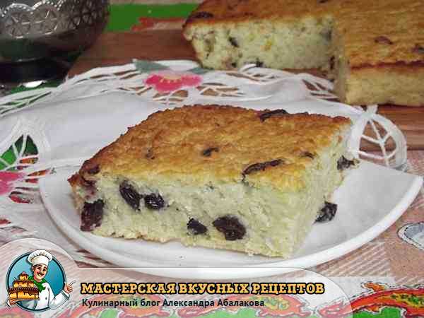 Запеканка из пшенной каши