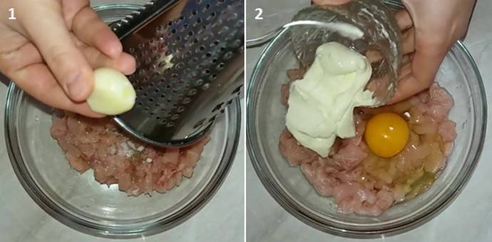Рубленные куриные котлеты