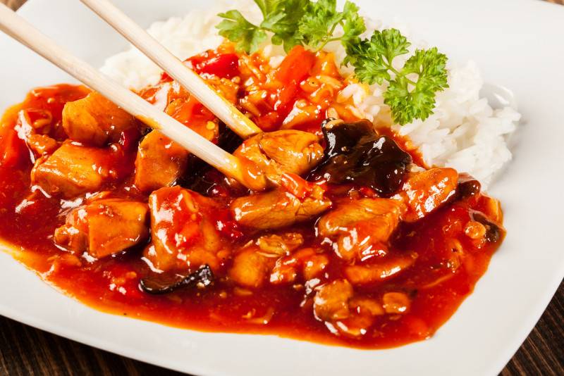 Как приготовить курицу с арахисом