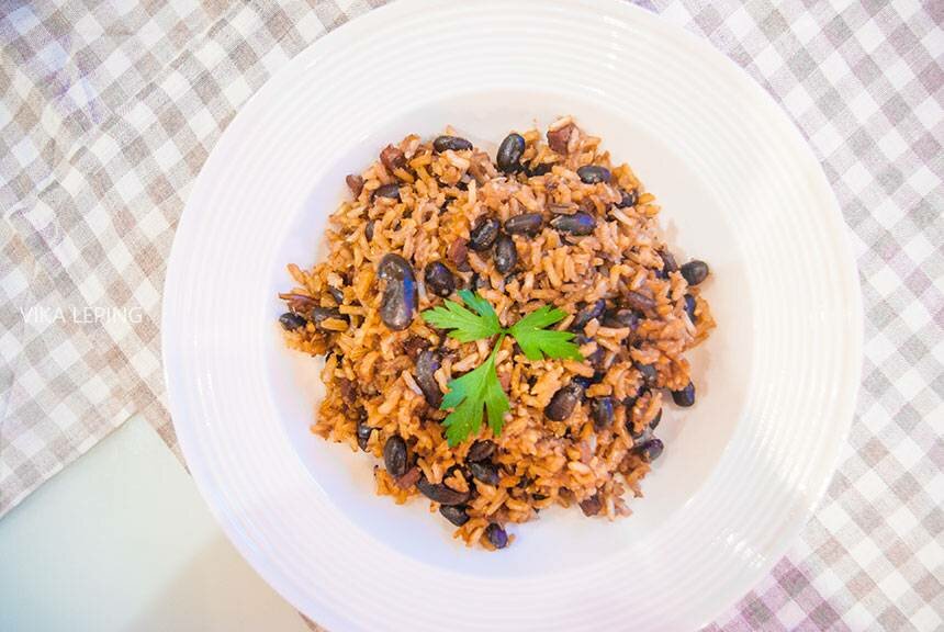 Рис с грибами