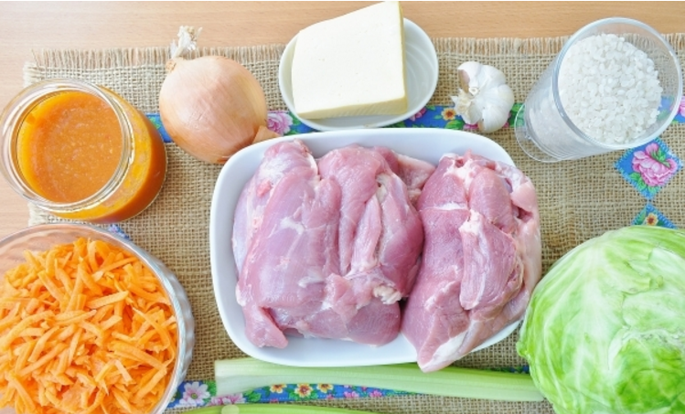Голубцы с мясом и рисом