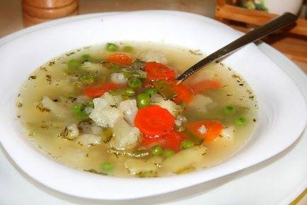 Суп-пюре из цветной капусты
