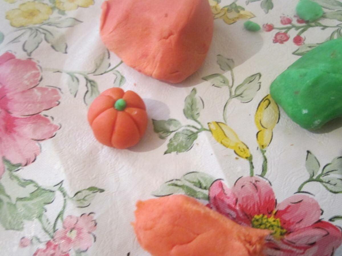 Тыквенный кекс с апельсиновой помадкой