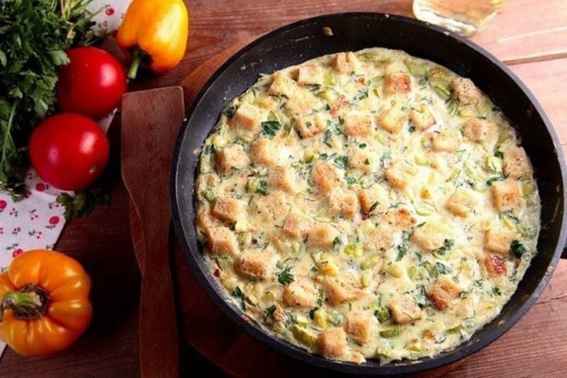 Гренки из хлеба с яйцом на сковороде (10 быстрых рецептов хлебных гренок + яичница в хлебе)