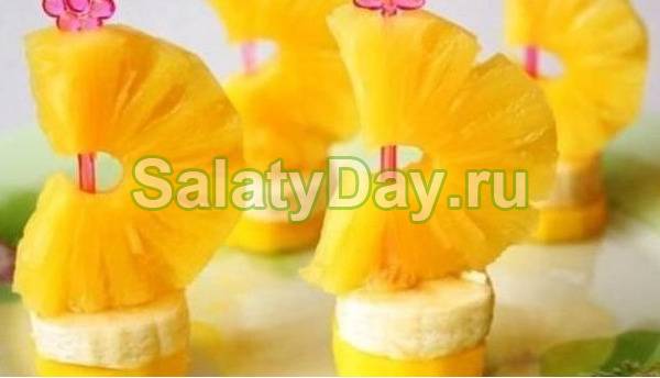 Канапе с дыней: рецепт и фото