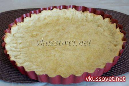 Киш с курицей, грибами и брокколи
