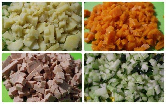 Зимний салат рецепт классический пошаговый рецепт с фото