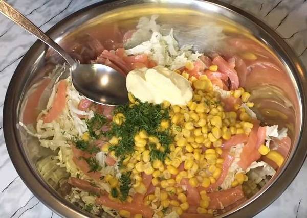 Царский салат с семгой: очень вкусные рецепты