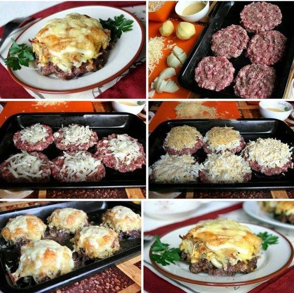 Стожки из фарша