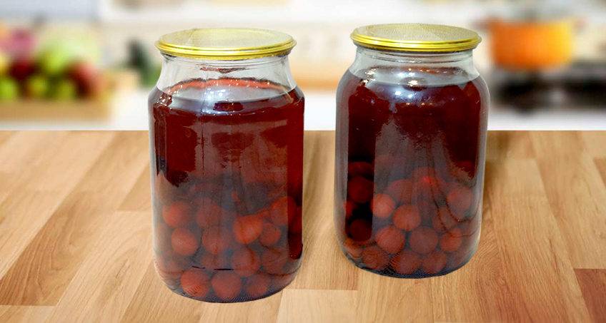 Компот из вишни на зиму - как сварить вкусный напиток по рецептам с фото и законсервировать в банки