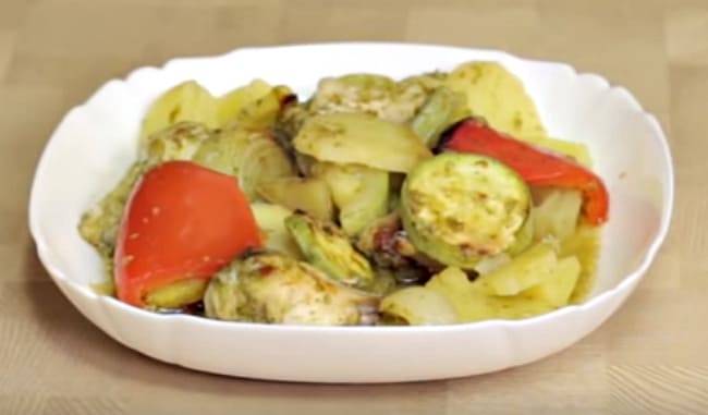 Рецепты запеканки из кабачков с курицей, вкусно приготовленной в духовке