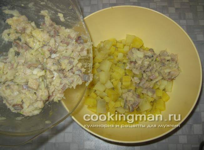 Салат “клубничка”
