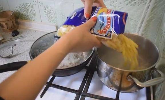 Макароны по-флотски