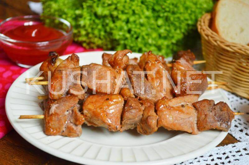 Шашлык в банке в духовке