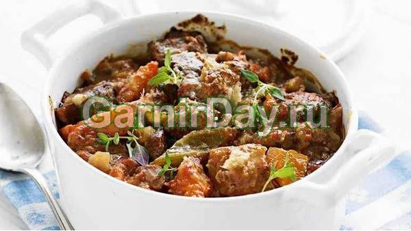 Жаркое из баранины с картофелем