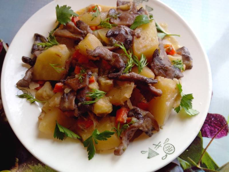 Вкуснейшие тушеные блюда с картошкой и грибами в мультиварках редмонд и поларис. рецепты и фото