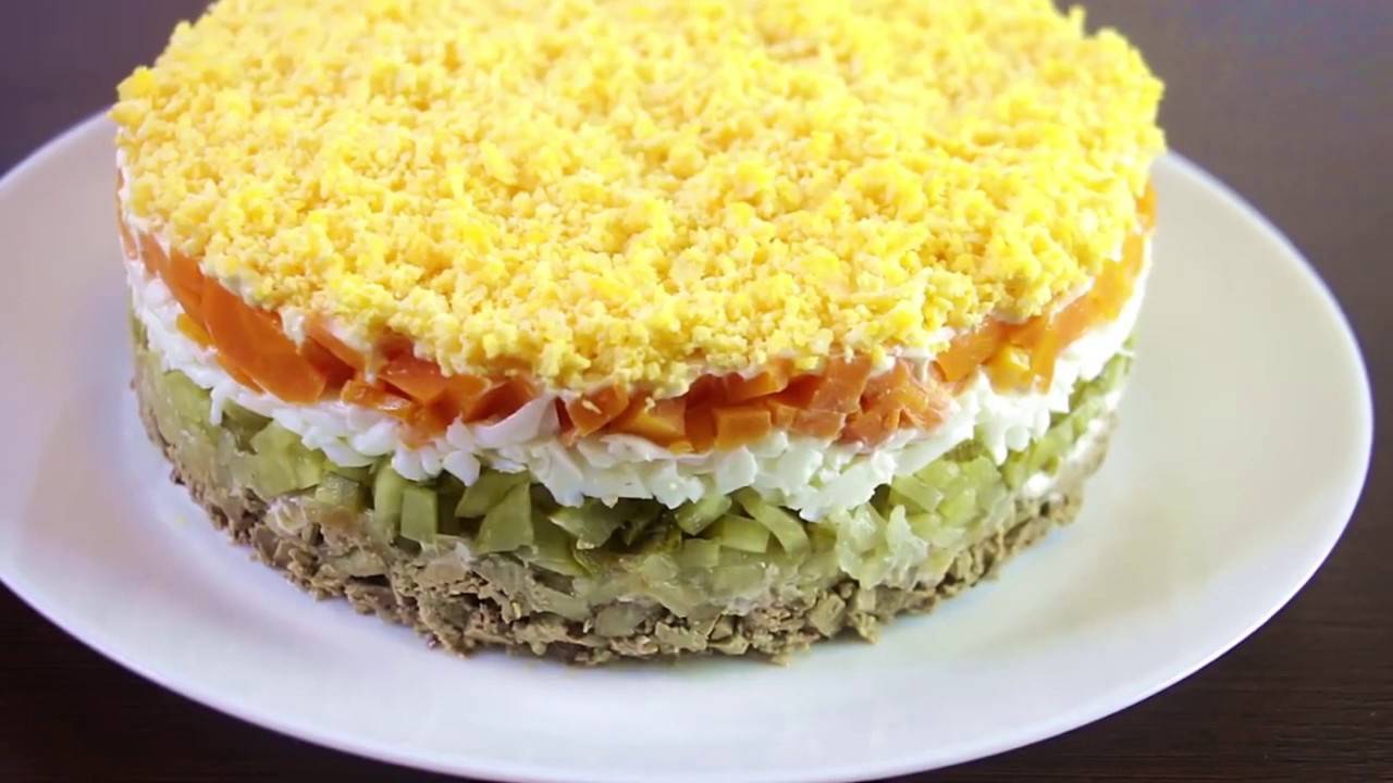 Салат с куриной печенью — 32 домашних вкусных рецепта приготовления