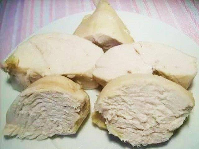 Салат ночь с курицей