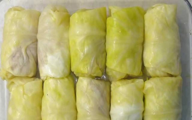 Голубцы с мясом и рисом