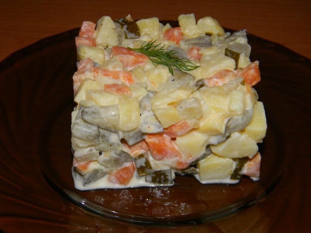 Простые салаты на скорую руку