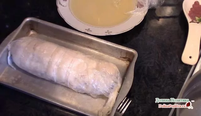 Рулет из омлета