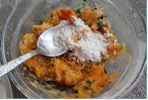 Драники из тыквы