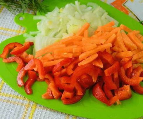 Как приготовить рис с овощами