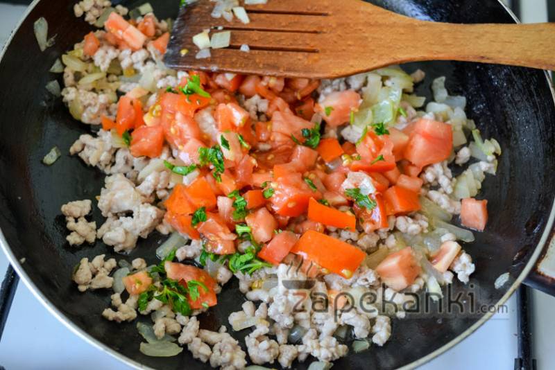 Запеканка из баклажанов с мясом в духовке