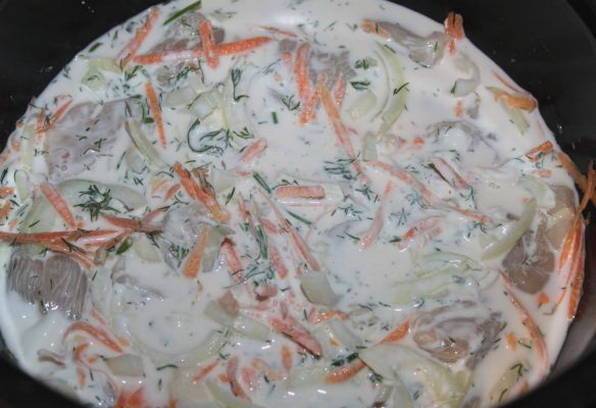Куриное филе в томатном соусе