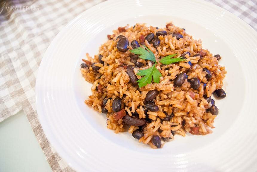 Рис с грибами