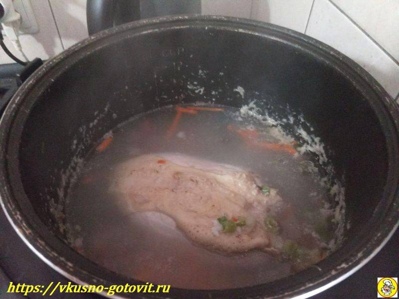Борщ с мясом