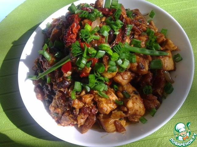 Как приготовить курицу с арахисом
