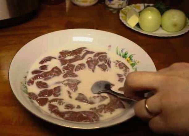 Куриные сердечки с картошкой