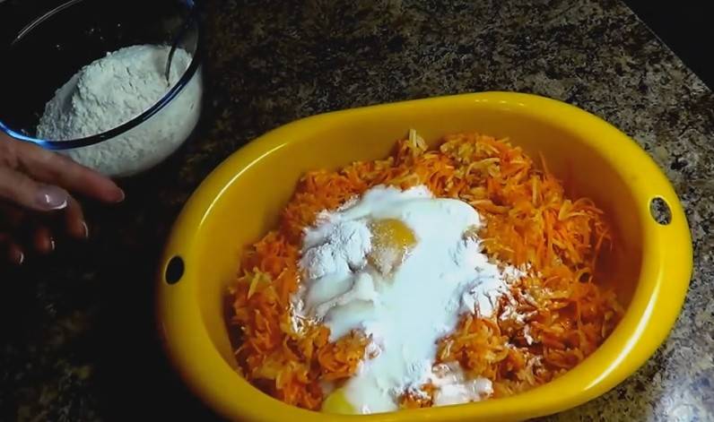 Драники из тыквы
