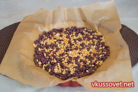 Киш с курицей, грибами и брокколи