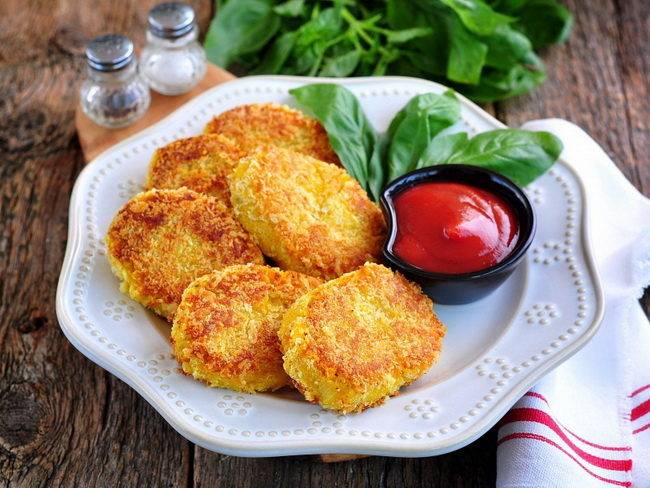 Рецепт приготовления вкусных овощных котлет