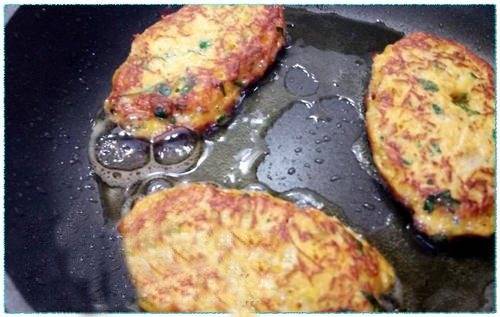 Драники из тыквы