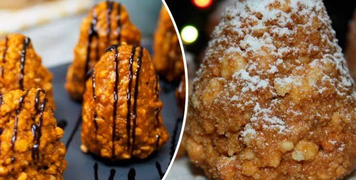Торт из зефира без выпечки с фруктами, ягодами и орехами