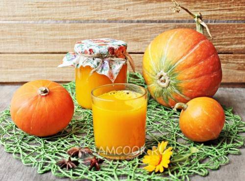 Вкусные рецепты сока из тыквы на зиму с фото