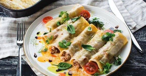 Фаршированные каннеллони