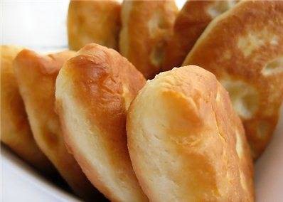 Пирожки с картошкой, испечённые в духовке