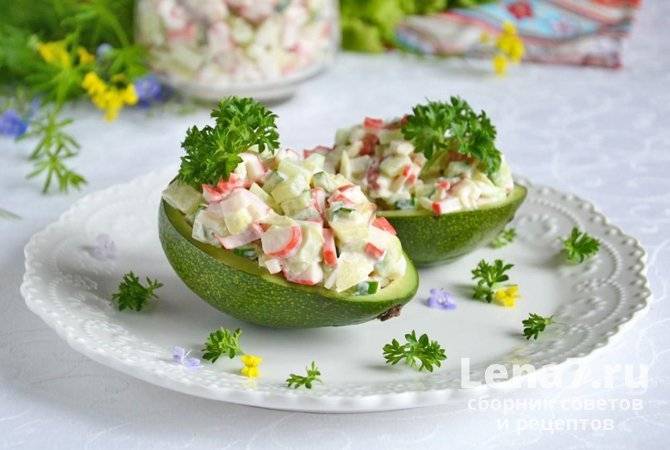Салаты с авокадо: пп-рецепты, советы по приготовлению