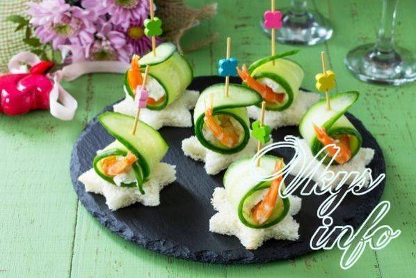 Канапе для фуршета: 20 вкусных и оригинальных рецептов